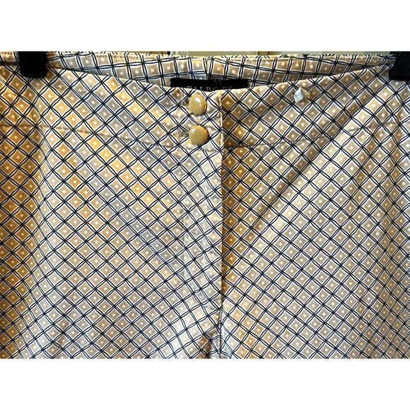 Talbots Print Cropped/Capri Pants - Size 10 - Picture 4 of 5